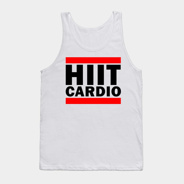 HIIT Cardio Gym Parody Shirt (For Light Colors) Tank Top by Lord Teesus